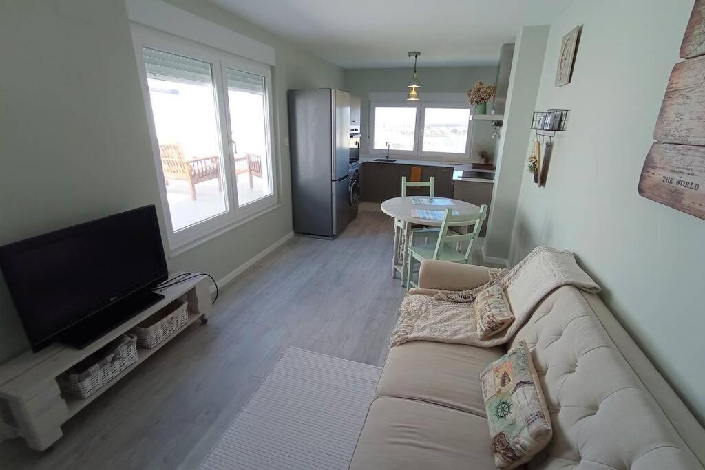 Appartamento Loft Con Vistas Playa Foz Esterno foto
